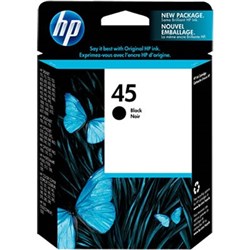 HP 45 INK CARTRIDGE BLACK 51645AA