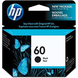 HP 60 INK CARTRIDGE BLACK CC640WA