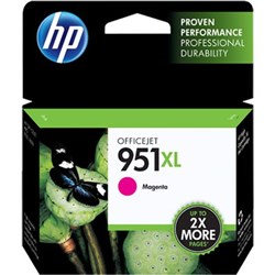 HP 951XL OFFICEJET INK CARTRIDGE HIGH YIELD MAGENTA CN047AA