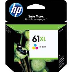 HP 61XL INK CARTRIDGE HIGH YIELD TRI COLOUR CH564WA