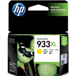HP 933XL OFFICEJET INK CARTRIDGE HIGH YIELD YELLOW CN056AA