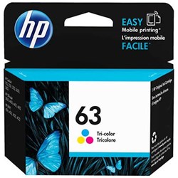 HP 63 INK CARTRIDGE TRI COLOUR F6U61AA