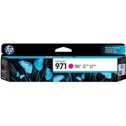 HP 971 OFFICEJET INK CARTRIDGE MAGENTA CN623AA