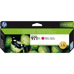 HP 971XL OFFICEJET INK CARTRIDGE HIGH YIELD MAGENTA CN627AA