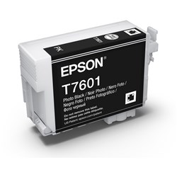 EPSON T7601 ULTRACHROME HD INK CARTRIDGE PHOTO BLACK