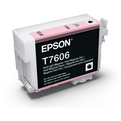 EPSON T7606 ULTRACHROME HD INK CARTRIDGE LIGHT MAGENTA