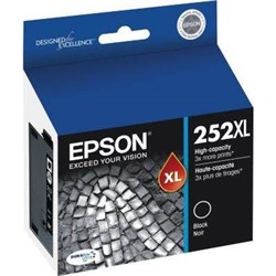 EPSON 252XL DURABRITE ULTRA INK CARTRIDGE HIGH YIELD BLACK