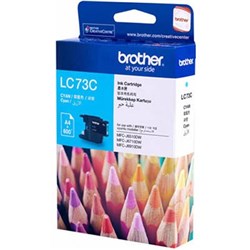 BROTHER LC-73C INK CARTRIDGE CYAN