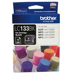 BROTHER LC-133BK INK CARTRIDGE BLACK