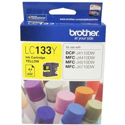 BROTHER LC-133Y INK CARTRIDGE YELLOW