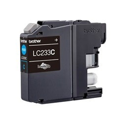 BROTHER LC-233C INK CARTRIDGE CYAN