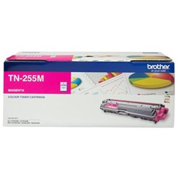 BROTHER TN-255M TONER CARTRIDGE HIGH YIELD MAGENTA