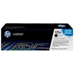 HP 125A LASERJET TONER CARTRIDGE BLACK CB540A