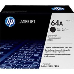 HP 64A LASERJET TONER CARTRIDGE BLACK CC364A