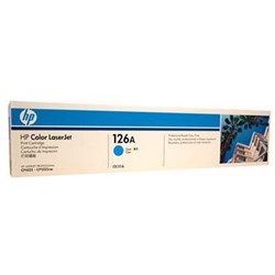 HP 126A LASERJET TONER CARTRIDGE CYAN CE311A