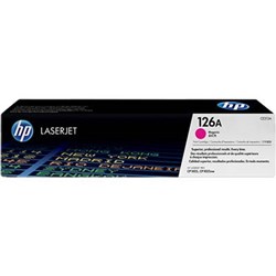 HP 126A LASERJET TONER CARTRIDGE MAGENTA CE313A