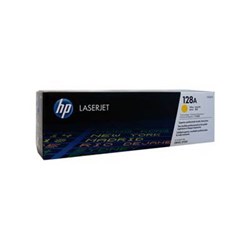 HP 128A LASERJET TONER CARTRIDGE YELLOW CE322A