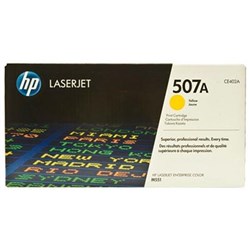 HP 507A LASERJET TONER CARTRIDGE YELLOW CE402A