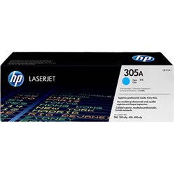 HP 305A LASERJET TONER CARTRIDGE CYAN CE411A