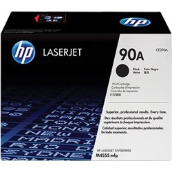 HP 90A LASERJET TONER CARTRIDGE BLACK CE390A