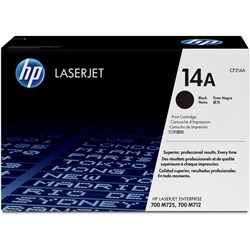 HP 14A LASERJET TONER CARTRIDGE BLACK CF214A