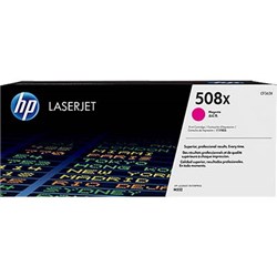 HP 508X LASERJET TONER CARTRIDGE HIGH YIELD MAGENTA CF363X