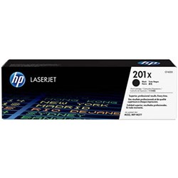 HP 201X LASERJET TONER CARTRIDGE HIGH YIELD BLACK CF400X