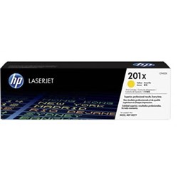 HP 201X LASERJET TONER CARTRIDGE HIGH YIELD YELLOW CF402X