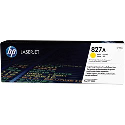 HP 827A LASERJET TONER CARTRIDGE YELLOW CF302A