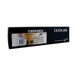 LEXMARK C930H2KG TONER CARTRIDGE HIGH YIELD BLACK