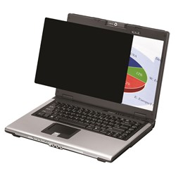 FELLOWES PRIVASCREEN PRIVACY FILTER 22 INCH WIDESCREEN MONITOR BLACK