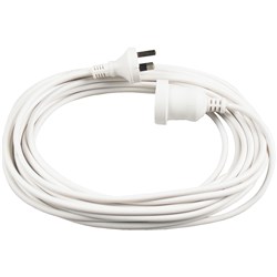 ITALPLAST POWER+ EXTENSION LEAD 10 METRE WHITE