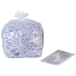 REXEL AS100 PLASTIC SHREDDER BAG 40L PACK OF 100