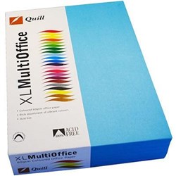 QUILL COLOUR COPY PAPER A4 80GSM MARINE BLUE PACK OF 100