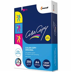 MONDI COLOR COPY DIGITAL PAPER MATTE A4 250GSM WHITE PACK OF 125 SHEETS
