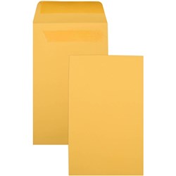 CUMBERLAND PLAIN ENVELOPE POCKET P7 90 X 145MM SELF SEAL GOLD BOX OF 500