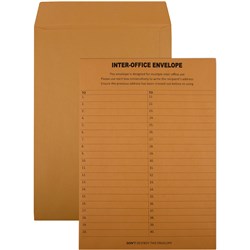 CUMBERLAND INTEROFFICE ENVELOPE C4 229 X 324MM GOLD BOX OF 250