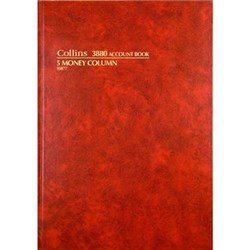 COLLINS ACCOUNT 3880 SERIES A4 5 MONEY COLUMN RED