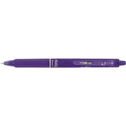 PILOT FRIXION CLICKER ERASABLE ROLLERBALL RETRACTABLE PEN FINE 0.7MM BLUE