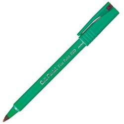 PENTEL R50 ROLLER BALL PEN FINE 0.8MM BLACK