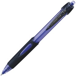 UNI SN220 POWER TANK BALLPOINT PEN RETRACTABLE MEDIUM 1MM BLUE