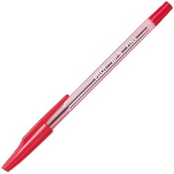 PILOT BP-S BALLPOINT PEN FINE 0.7MM RED
