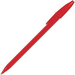 BIC ECONOMY BALLPOINT PEN MEDIUM 1MM RED