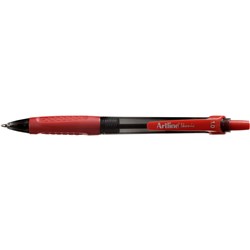 ARTLINE 8410 BALLPOINT PEN RETRACTABLE GRIP MEDIUM 1MM RED