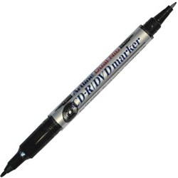 ARTLINE 841T CD-R/DVD MARKER DUAL NIB 1MM / 0.4MM BLACK