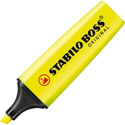 STABILO BOSS ORIGINAL HIGHLIGHTER CHISEL 2-5MM YELLOW