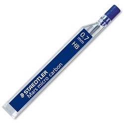 STAEDTLER MICRO CARBON LEAD MECHANICAL HB 0.7MM TUBE OF 12