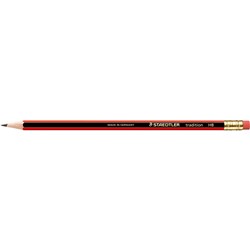 Staedtler 112 Tradition Pencil Rubber Tipped Graphite HB