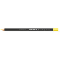 STAEDTLER 108 LUMOCOLOR GLASOCHROM PERMANENT PENCIL YELLOW