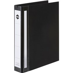 MARBIG ENVIRO DELUXE WIDE CAPACITY BINDER A4 3D RING 38MM BLACK